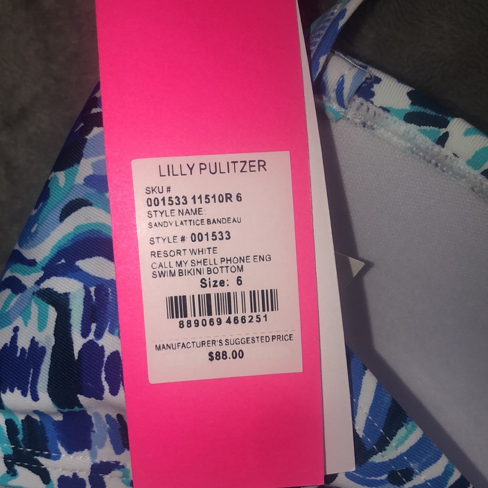 Lilly Pulitzer bikini top - Picture 4 of 6